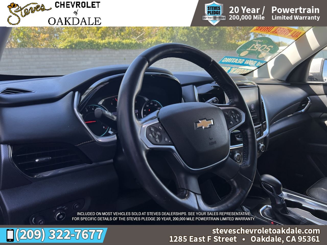 Certified 2021 Chevrolet Traverse Premier w/ LPO, Cargo Package AWD/4WD image 14
