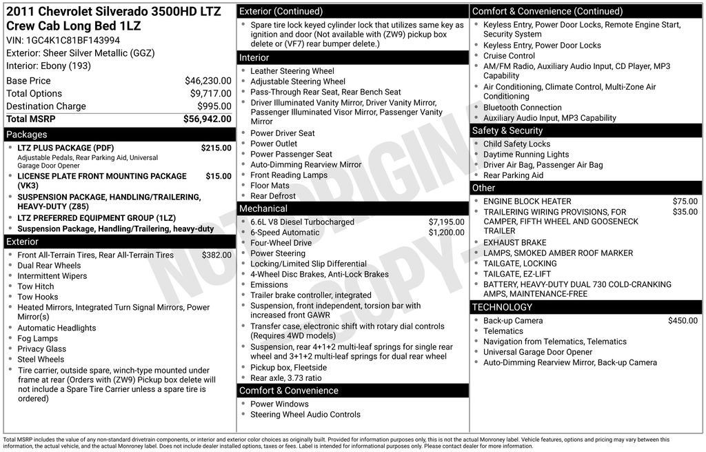 Used 2011 Chevrolet Silverado 3500 LTZ w/ LTZ Plus Package video 2