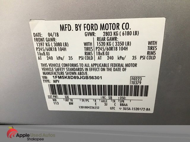 Used 2018 Ford Explorer XLT w/ Equipment Group 202A image 28