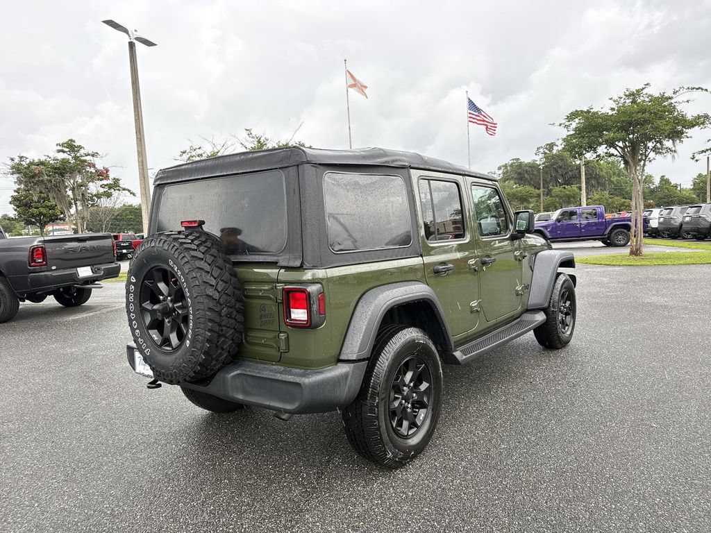 Used 2020 Jeep Wrangler Unlimited Sport AWD/4WD image 3