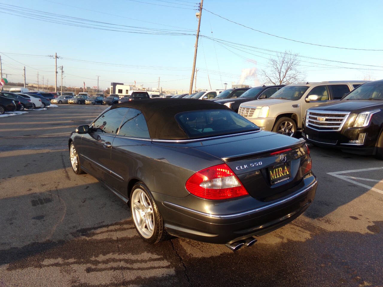 Used 2009 Mercedes-Benz CLK 550 Cabriolet w/ Premium I Pkg image 8