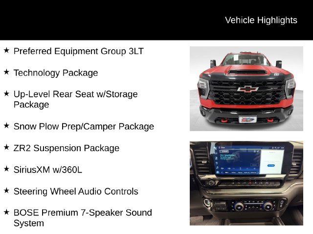 Certified 2024 Chevrolet Silverado 2500 ZR2 w/ Technology Package AWD/4WD image 16