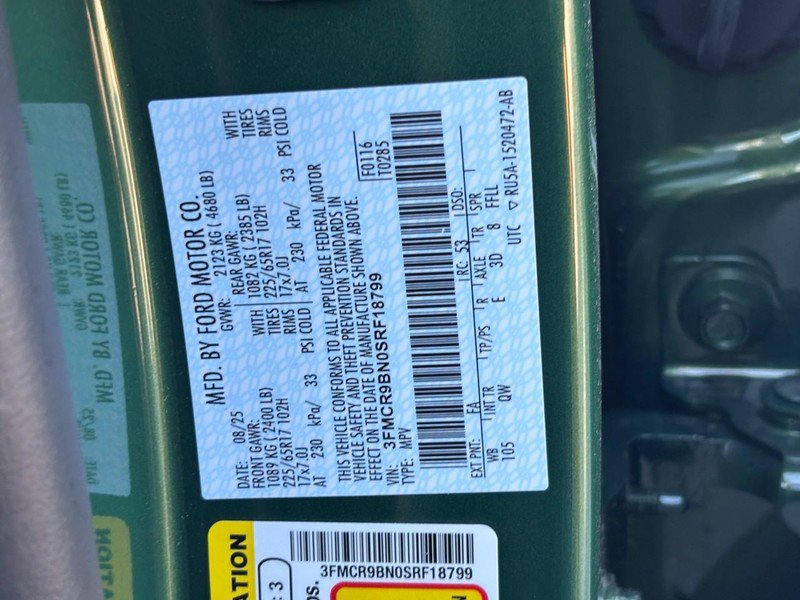 New 2025 Ford Bronco Sport Big Bend image 21