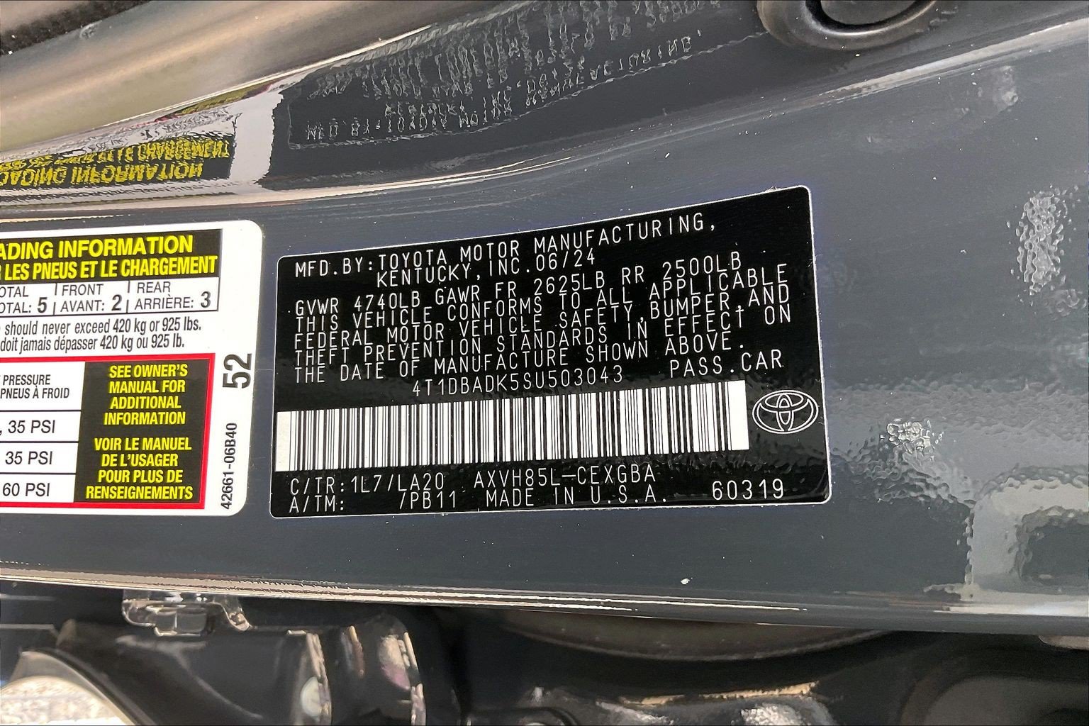Used 2025 Toyota Camry XLE AWD/4WD image 37