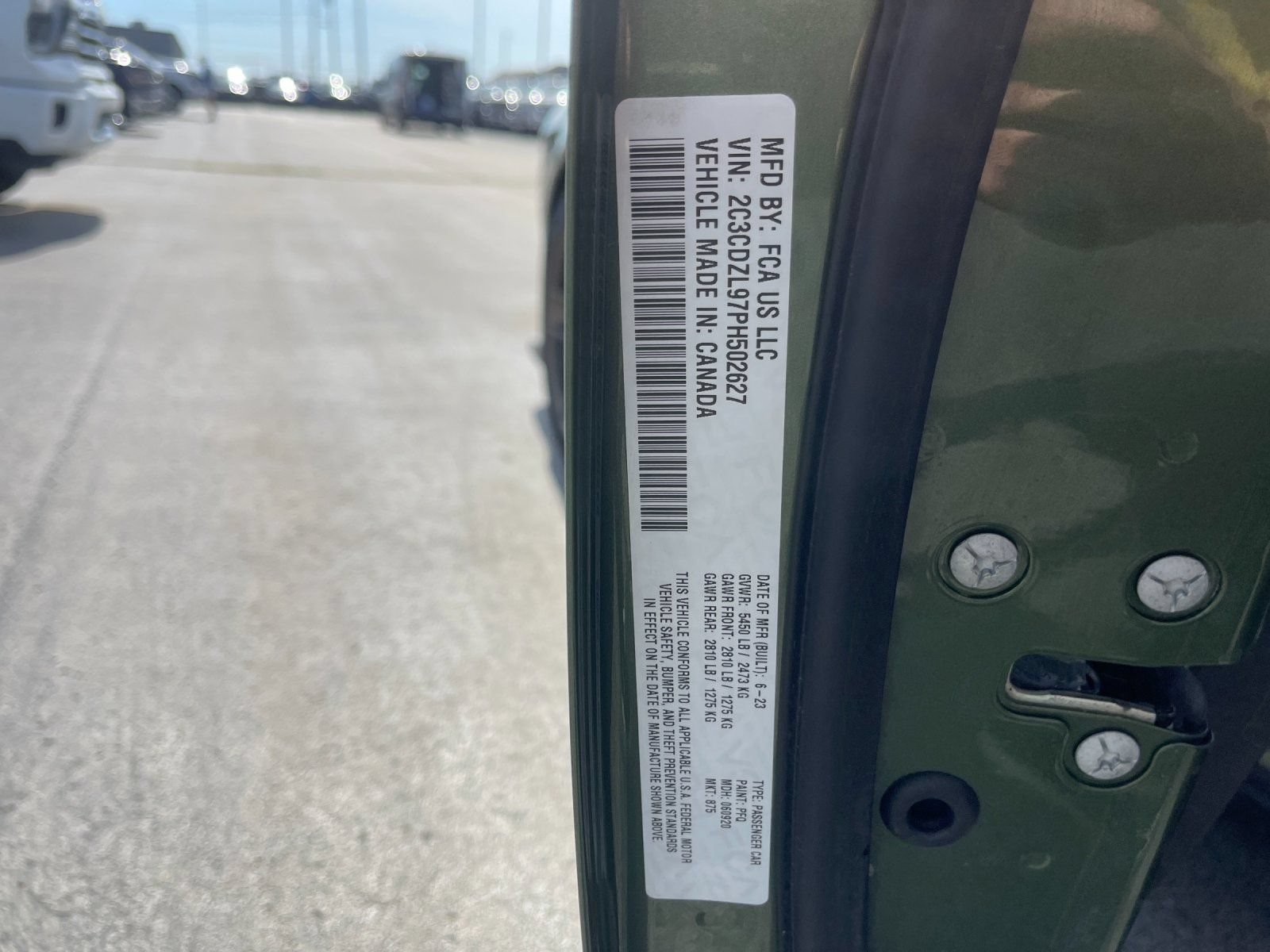 Used 2023 Dodge Challenger SRT Hellcat RWD image 33