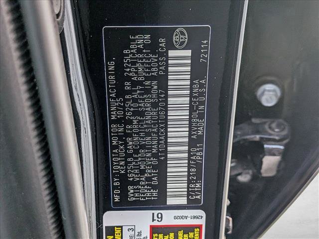 Used 2026 Toyota Camry LE FWD image 24