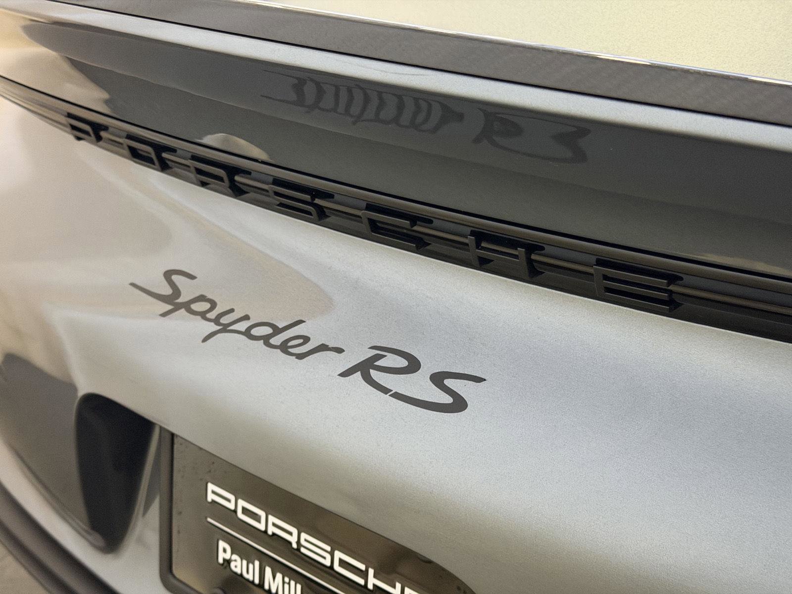 Certified 2024 Porsche 718 Boxster Spyder RS image 24