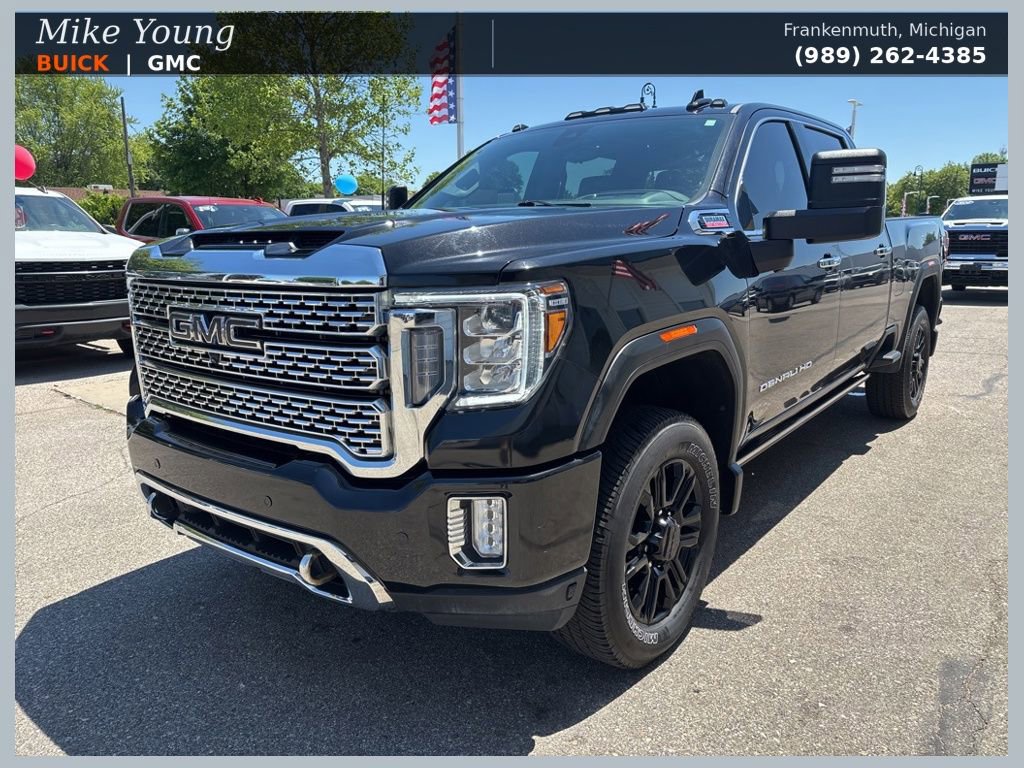 Certified 2022 GMC Sierra 2500 Denali w/ Denali Black Diamond Edition AWD/4WD image 1
