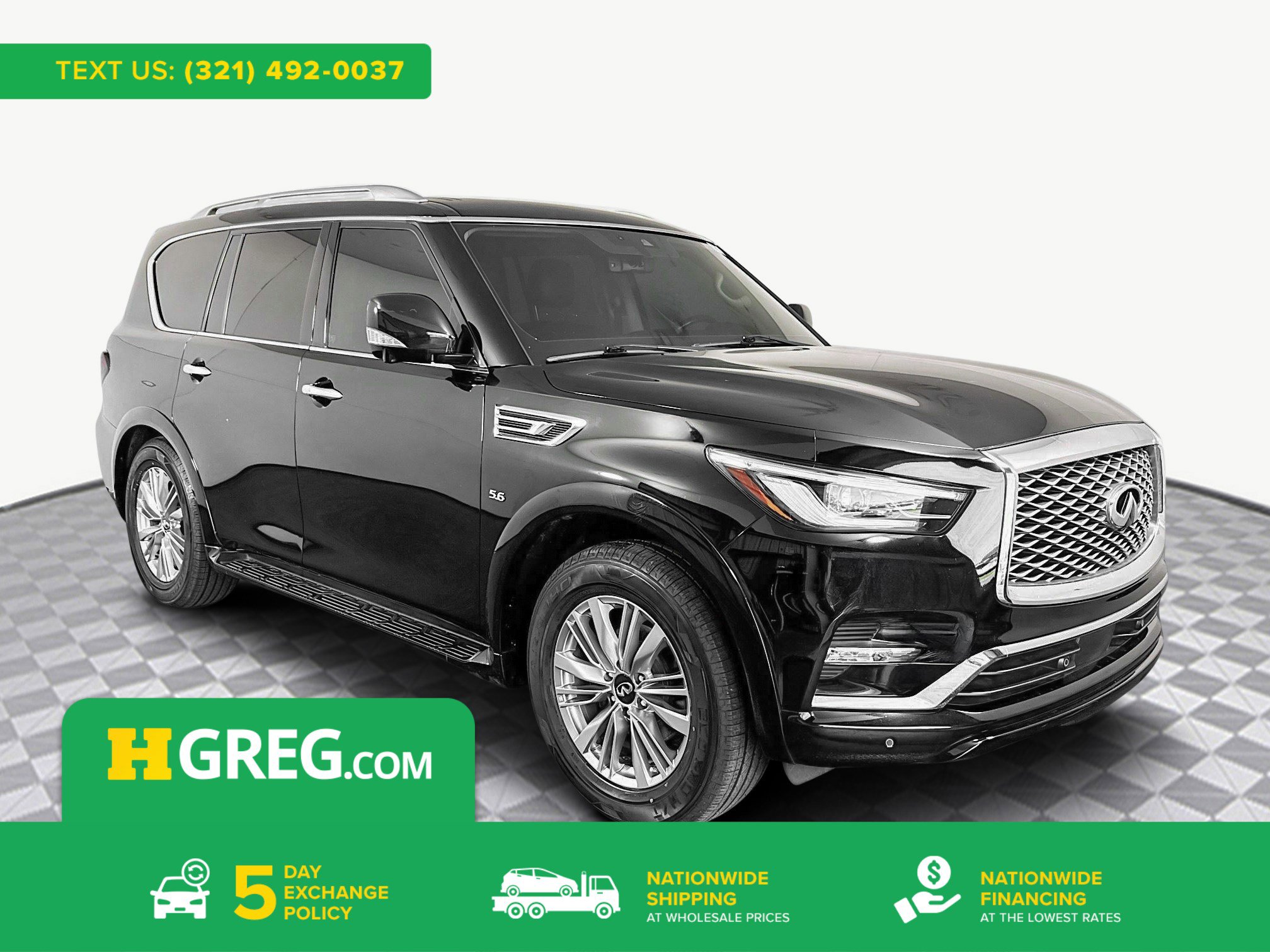 Used 2020 INFINITI QX80 Luxe w/ Proassist Package