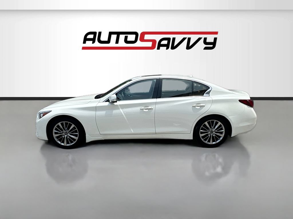 Used 2024 INFINITI Q50 Luxe w/ Cargo Package RWD image 4