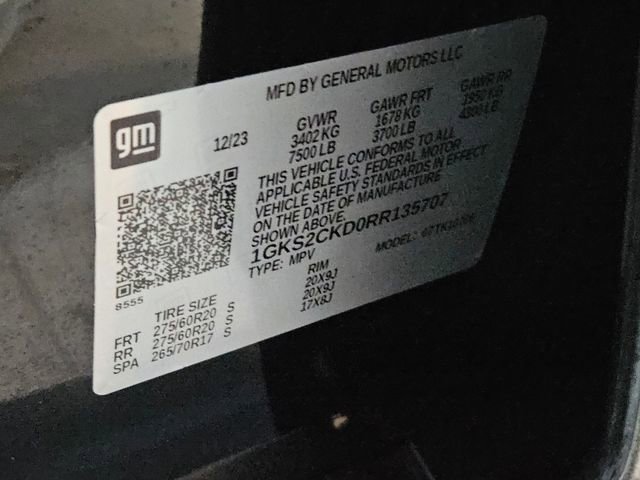 Used 2024 GMC Yukon AT4 w/ Technology Package image 30