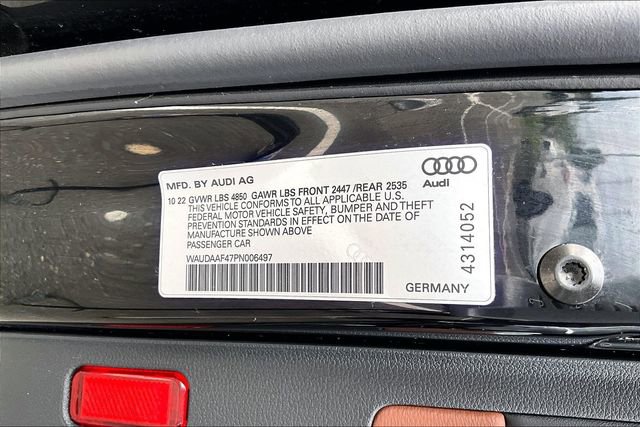 Certified 2023 Audi A4 2.0T Premium w/ Convenience Package AWD/4WD image 19