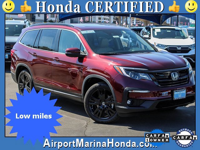 Certified 2022 Honda Pilot Special Edition