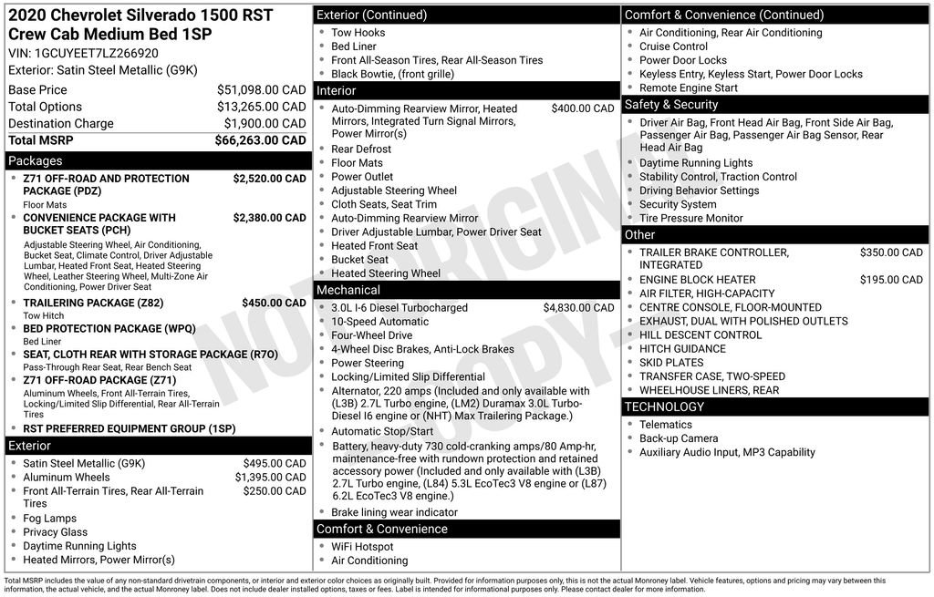 Used 2020 Chevrolet Silverado 1500 RST AWD/4WD image 31