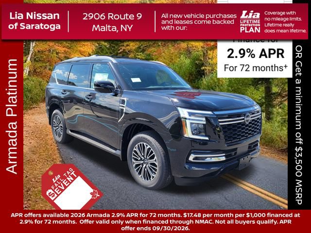 New 2026 Nissan Armada Platinum