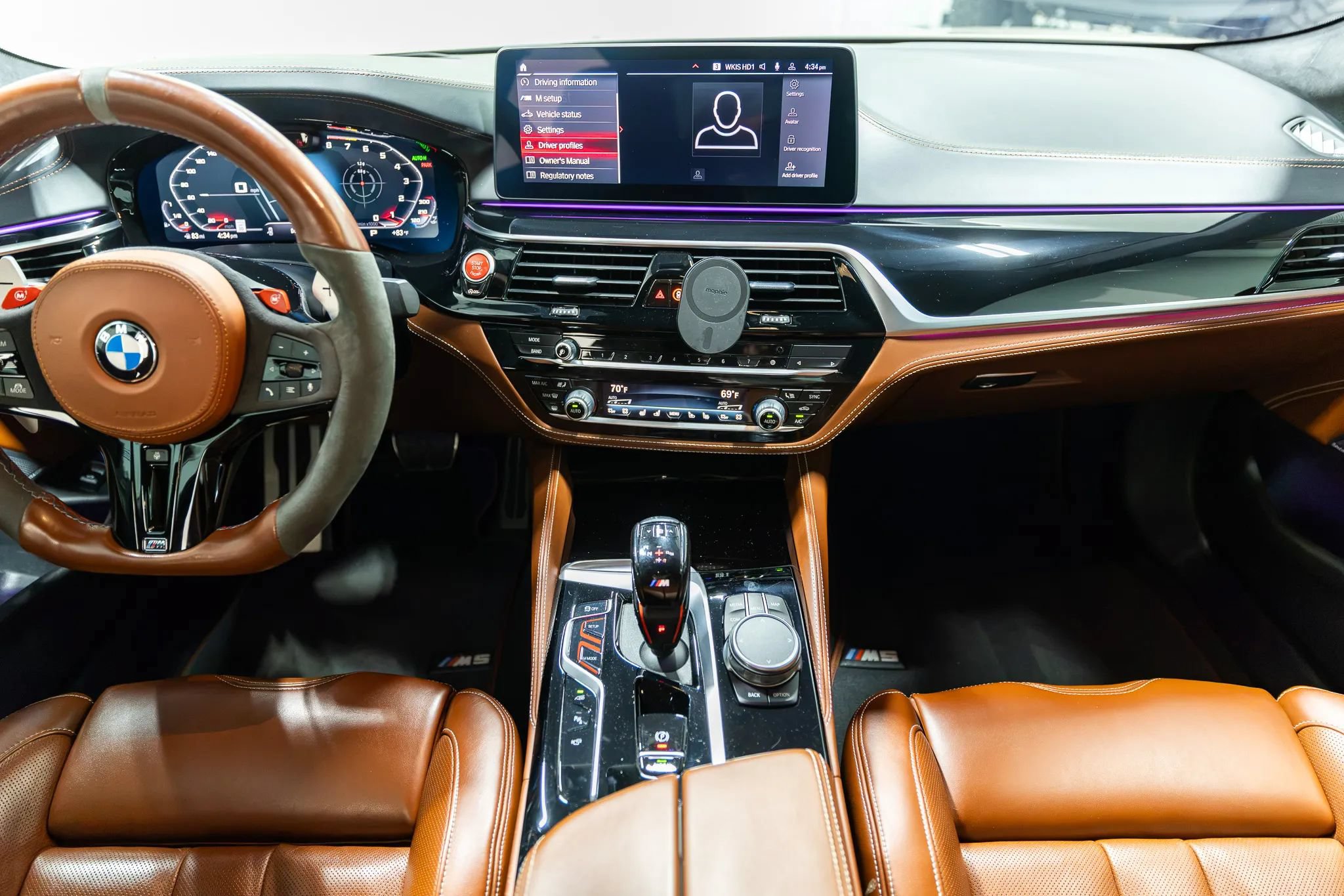 Used 2021 BMW M5 w/ Competition Package AWD/4WD image 57