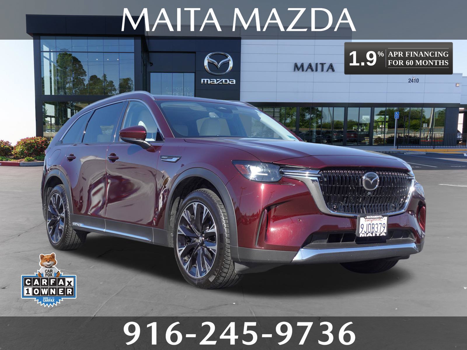 Certified 2024 MAZDA CX-90 Plug-In Hybrid w/ Premium Plus AWD/4WD 360° Tour
