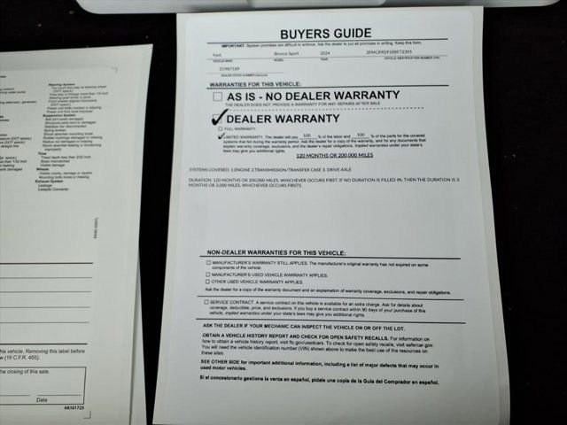 Used 2024 Ford Bronco Sport Badlands image 35