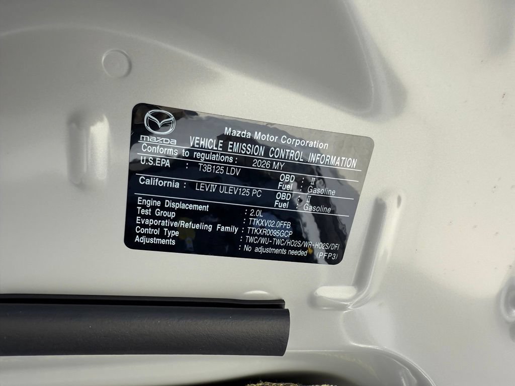 New 2026 MAZDA MX-5 Miata RF Grand Touring w/ Weather Package RWD image 35