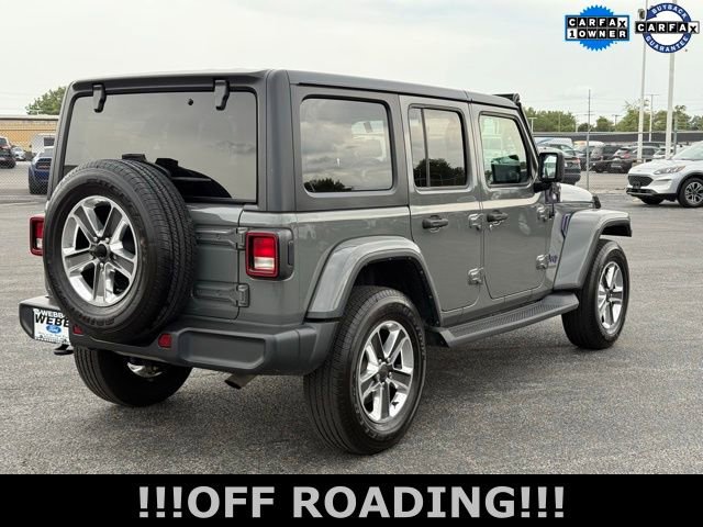 Used 2021 Jeep Wrangler Unlimited Sahara w/ Uconnect 4C Nav & Sound Group image 8