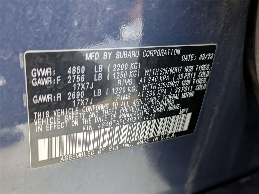 Used 2024 Subaru Outback Premium image 32