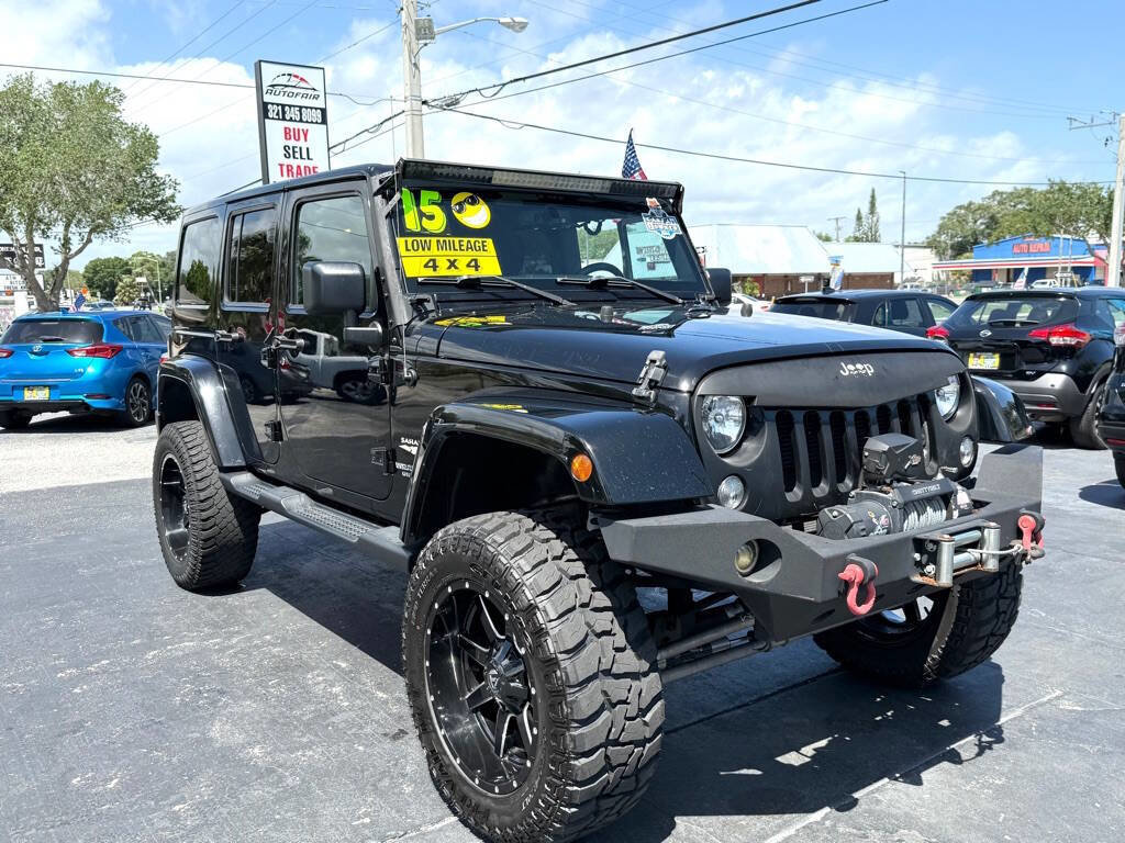 Used 2015 Jeep Wrangler Unlimited Sahara w/ Connectivity Group
