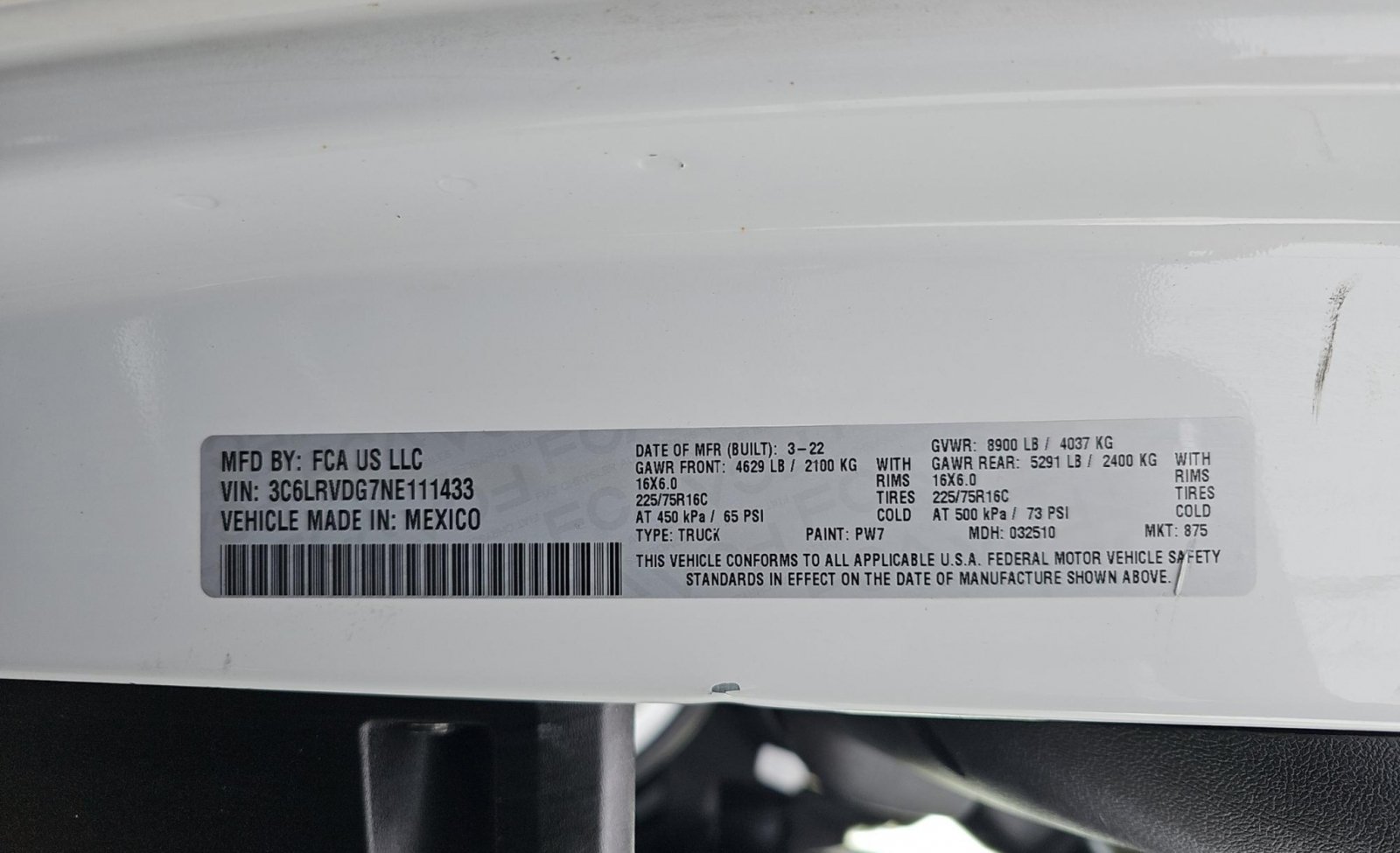 Used 2022 RAM ProMaster 2500 w/ Interior LED Lighting Group FWD image 20