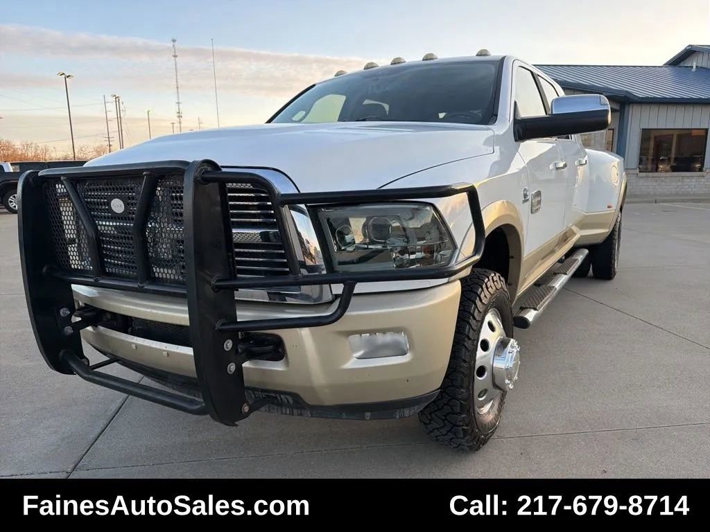 Used 2011 RAM 3500 Laramie Longhorn w/ Cold Weather Group AWD/4WD image 3