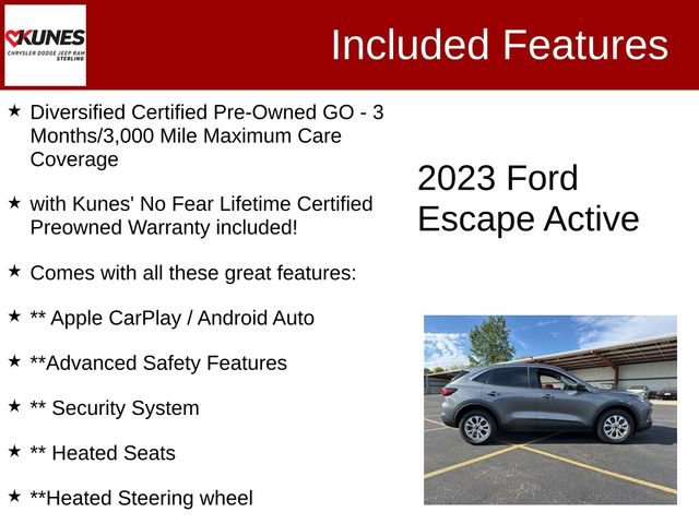 Used 2023 Ford Escape Active image 2