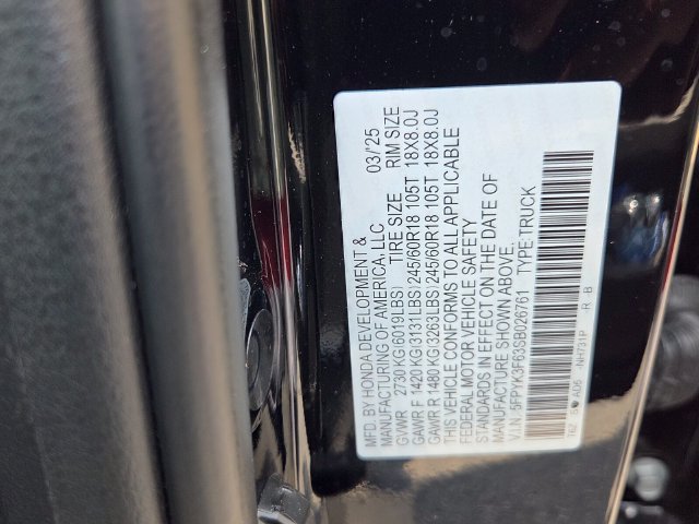 Used 2025 Honda Ridgeline TrailSport image 8