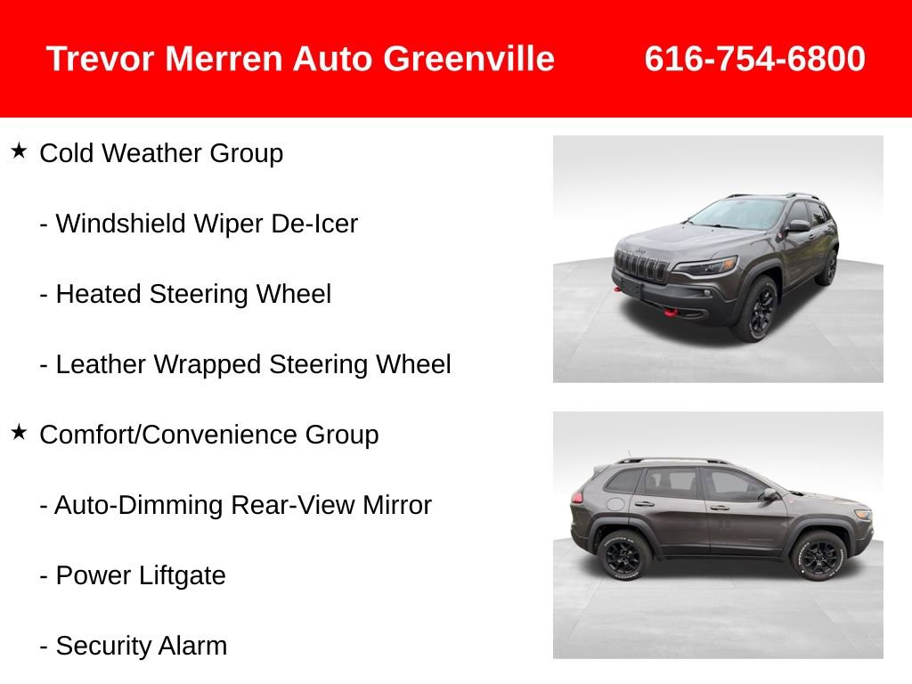 Used 2020 Jeep Cherokee Trailhawk w/ Comfort & Convenience Group image 25