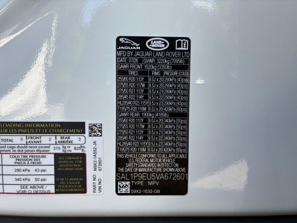New 2027 Land Rover Range Rover Sport SE AWD/4WD image 35