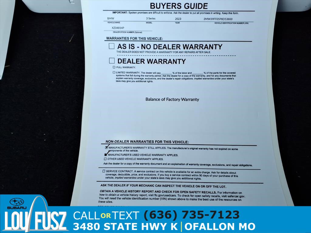 Used 2023 BMW 330e image 34