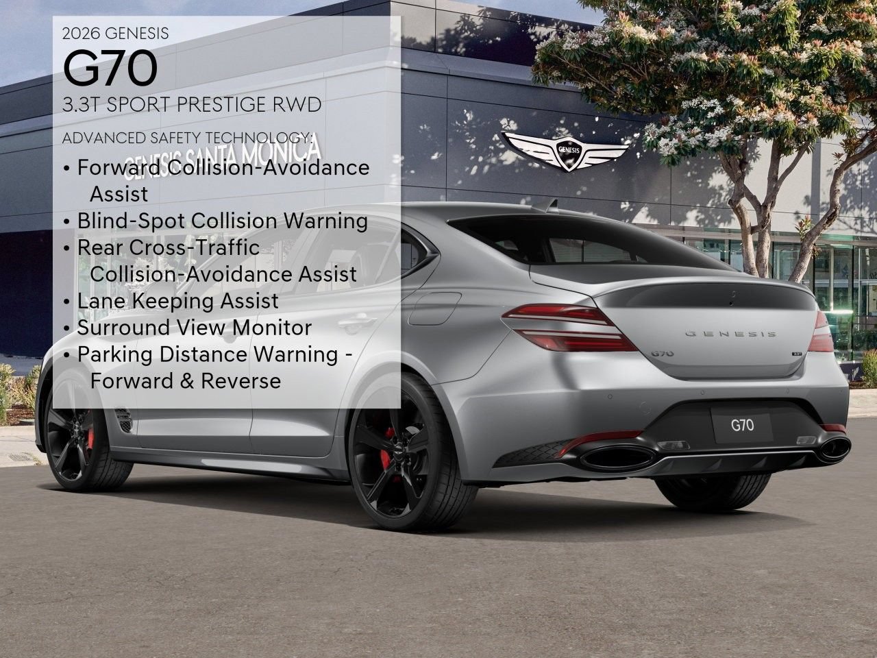 New 2026 Genesis G70 3.3T Sport Prestige RWD image 36