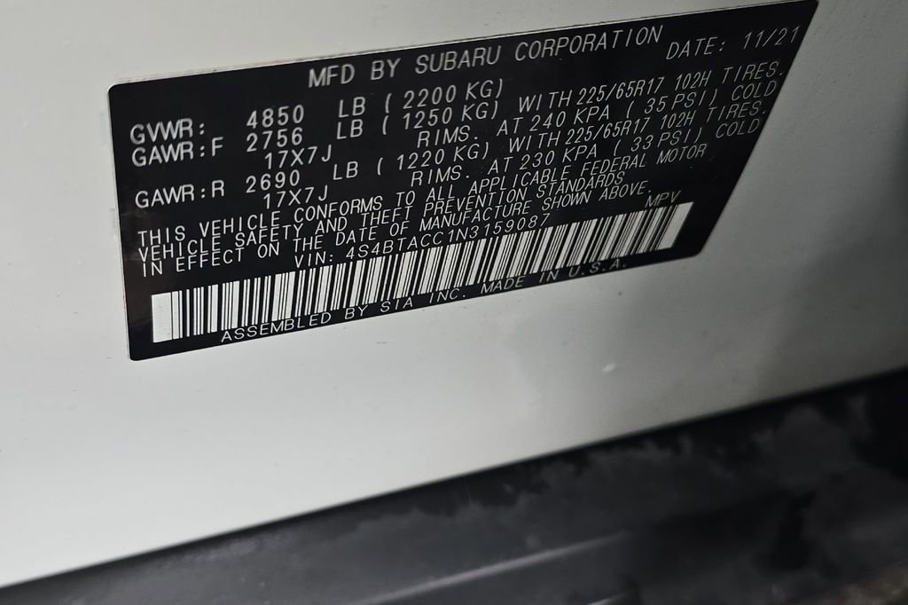 Used 2022 Subaru Outback Premium AWD/4WD image 27