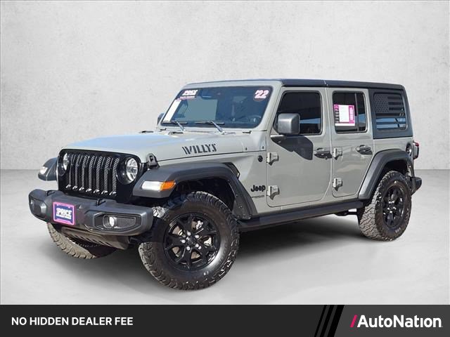Used 2022 Jeep Wrangler Unlimited Sport AWD/4WD video 1
