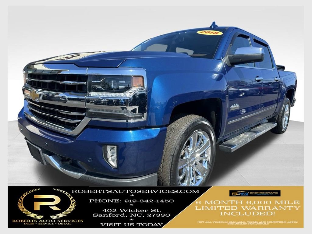 Used 2018 Chevrolet Silverado 1500 High Country AWD/4WD image 1