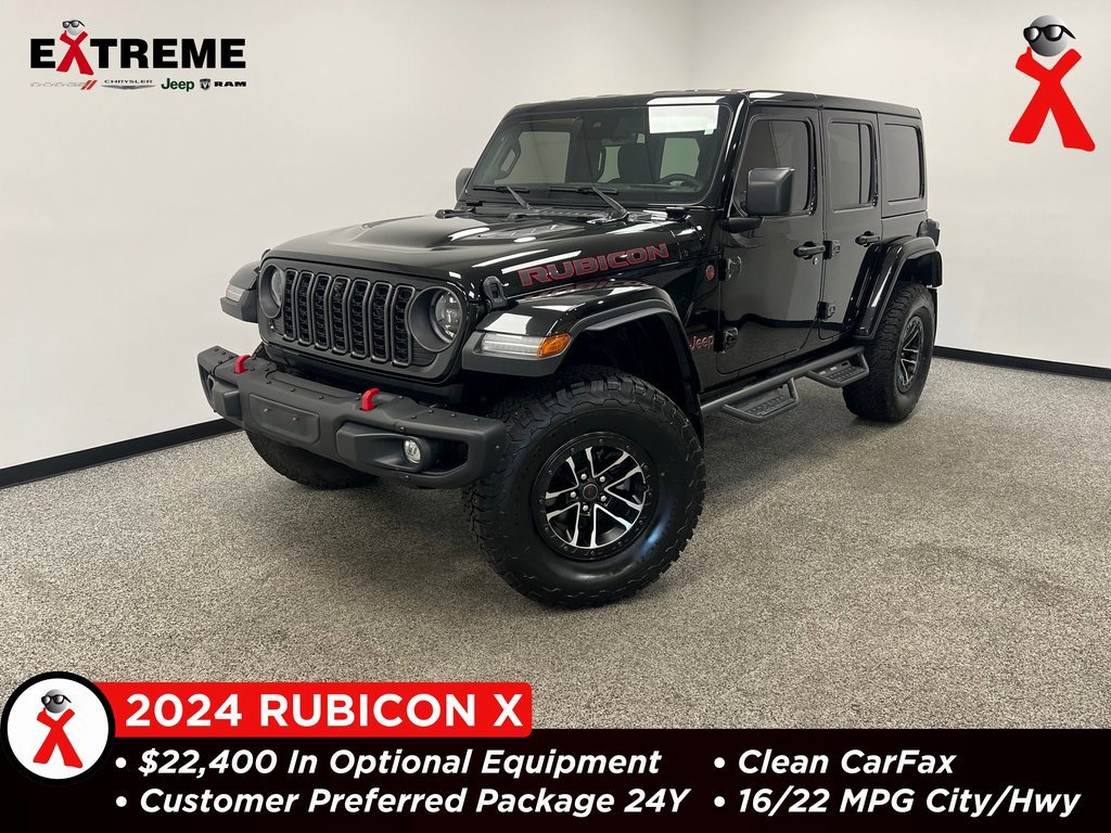 Used 2024 Jeep Wrangler Unlimited Rubicon w/ Dual Top Group