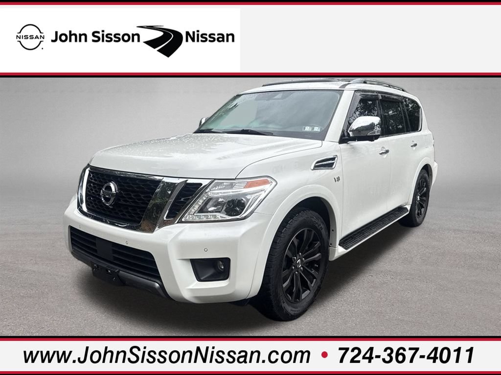 Used 2019 Nissan Armada Platinum w/ Captain's Chairs Package