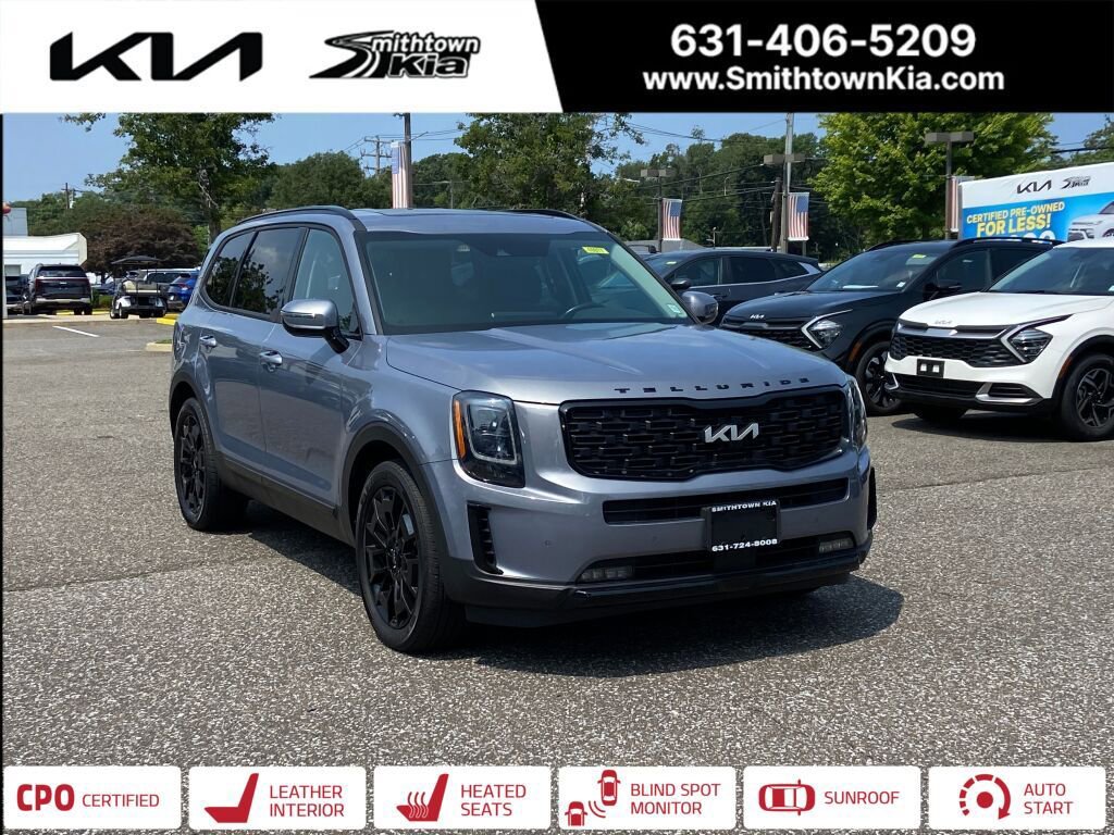 Certified 2022 Kia Telluride SX w/ Nightfall Edition Package