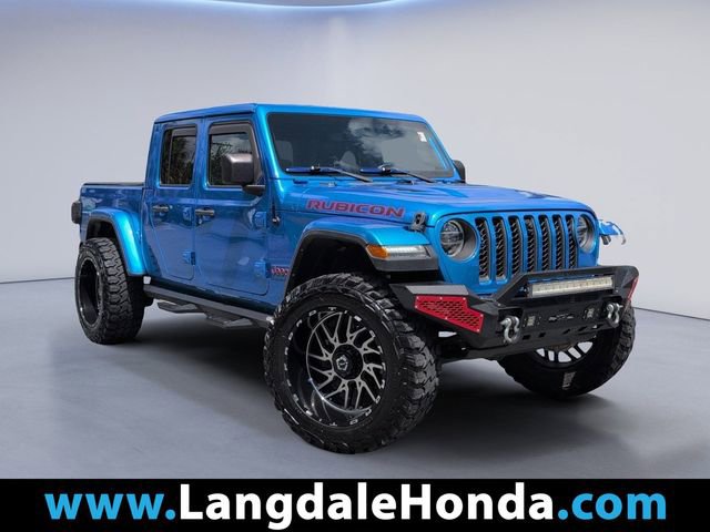 Used 2022 Jeep Gladiator Rubicon w/ LED Lighting Group image 1
