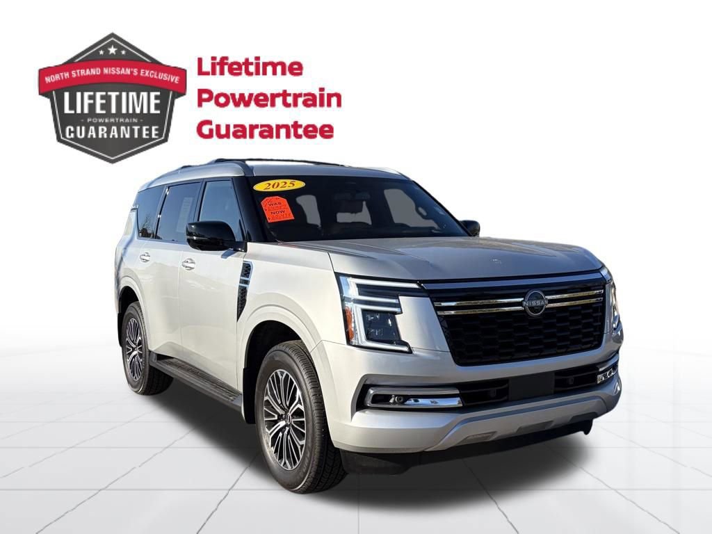 Certified 2025 Nissan Armada SL w/ Captain's Chari Seat Package image 9