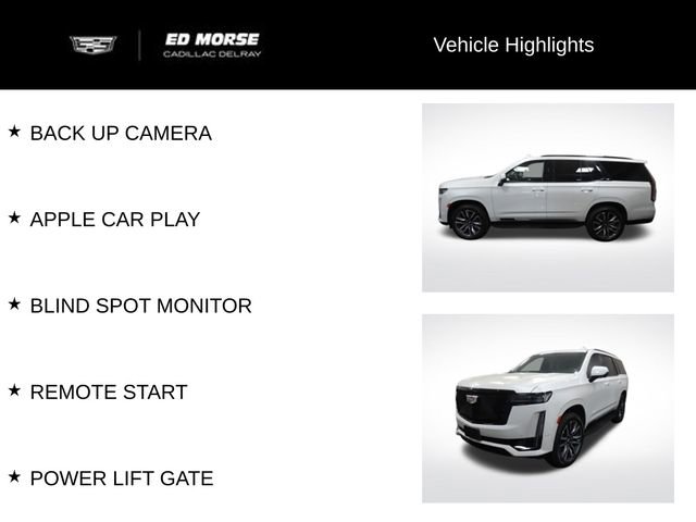 Used 2021 Cadillac Escalade Sport w/ Driver Assist Tech Package image 12