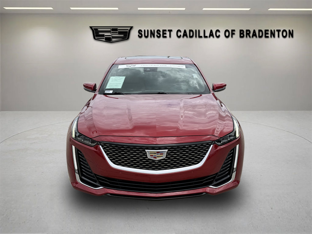 Certified 2024 Cadillac CT5 Premium Luxury w/ Parking Package RWD image 8