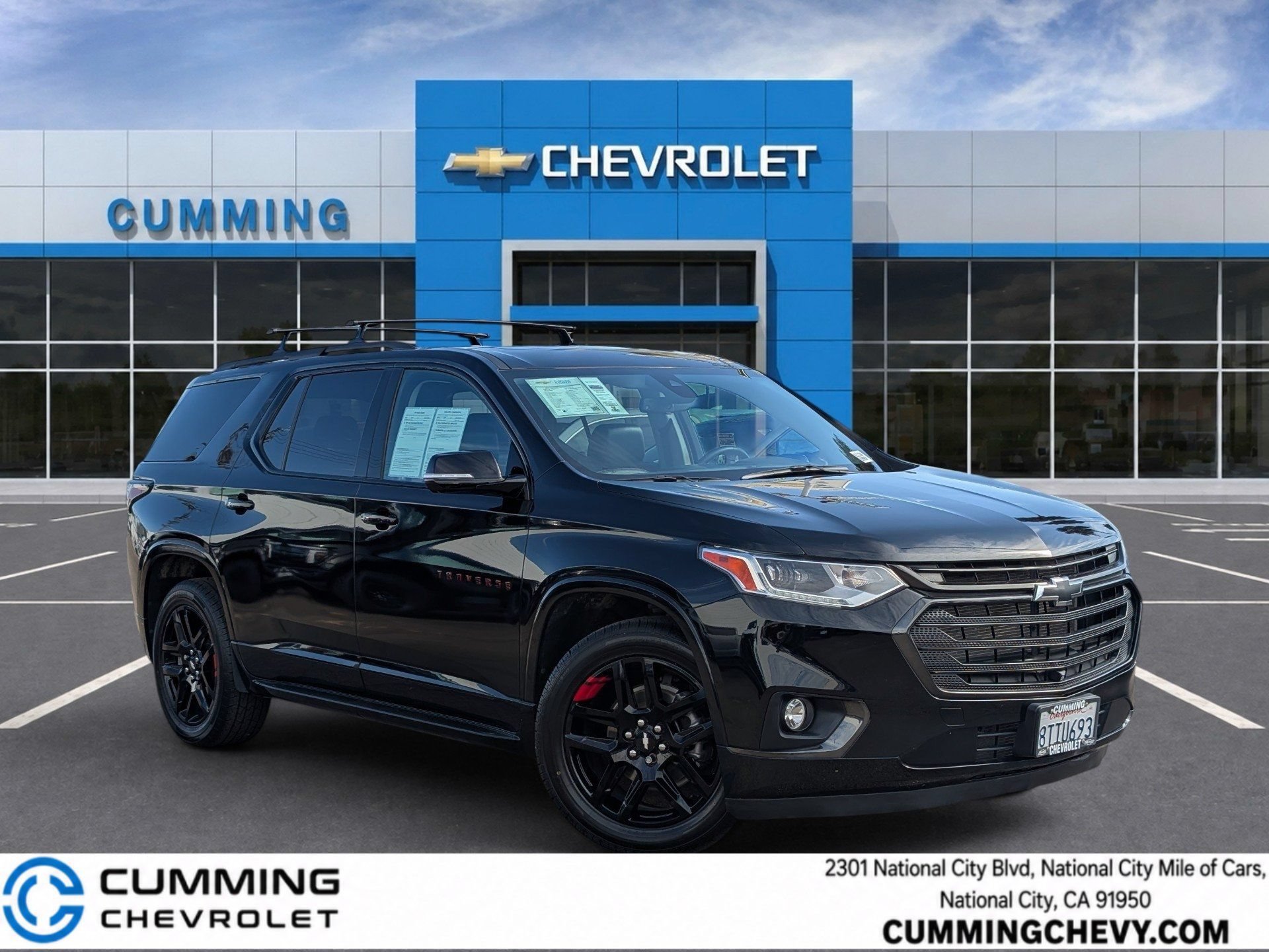 Certified 2021 Chevrolet Traverse Premier w/ Redline Edition FWD image 1