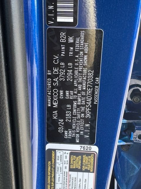 Certified 2024 Kia Forte GT-Line w/ GT-Line Premium Package FWD image 14