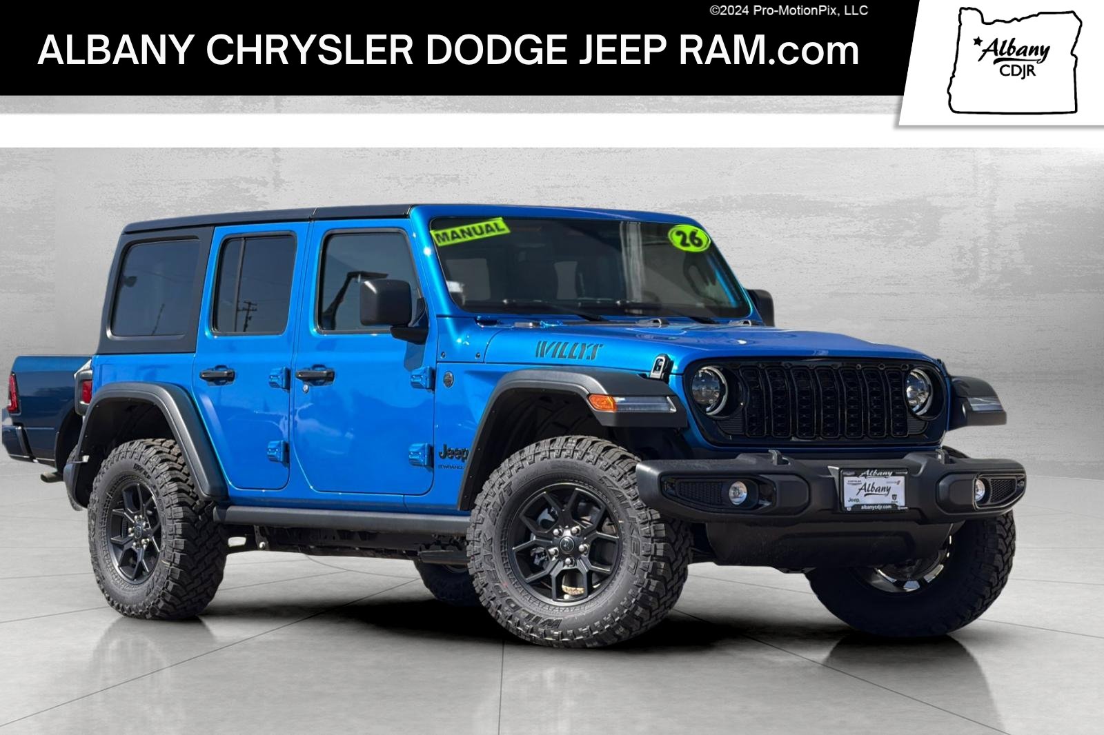 New 2026 Jeep Wrangler Willys image 1