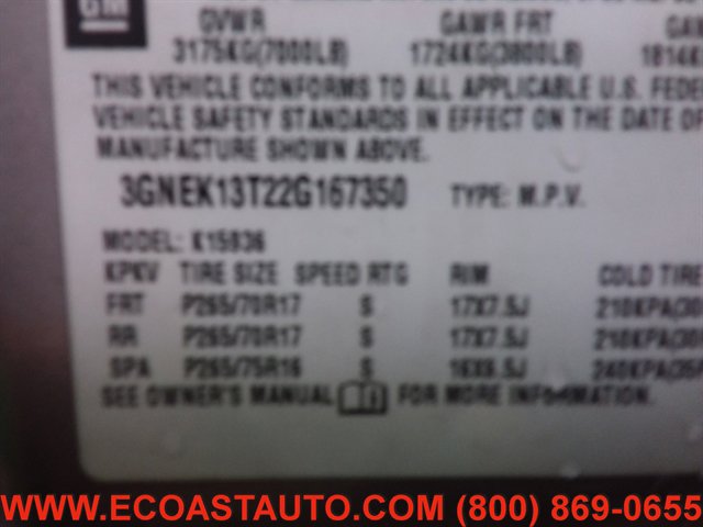 Used 2002 Chevrolet Avalanche 4x4 w/ Off-Road Suspension Pkg image 17