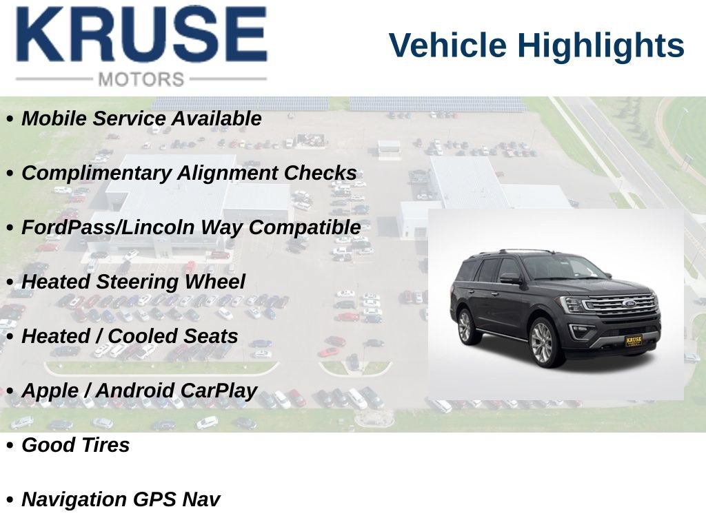 Used 2019 Ford Expedition Limited w/ Equipment Group 302A AWD/4WD image 26