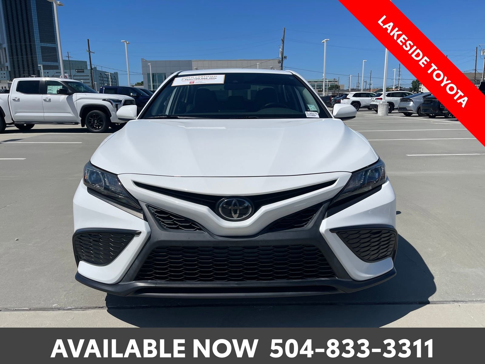 Certified 2021 Toyota Camry SE FWD image 9